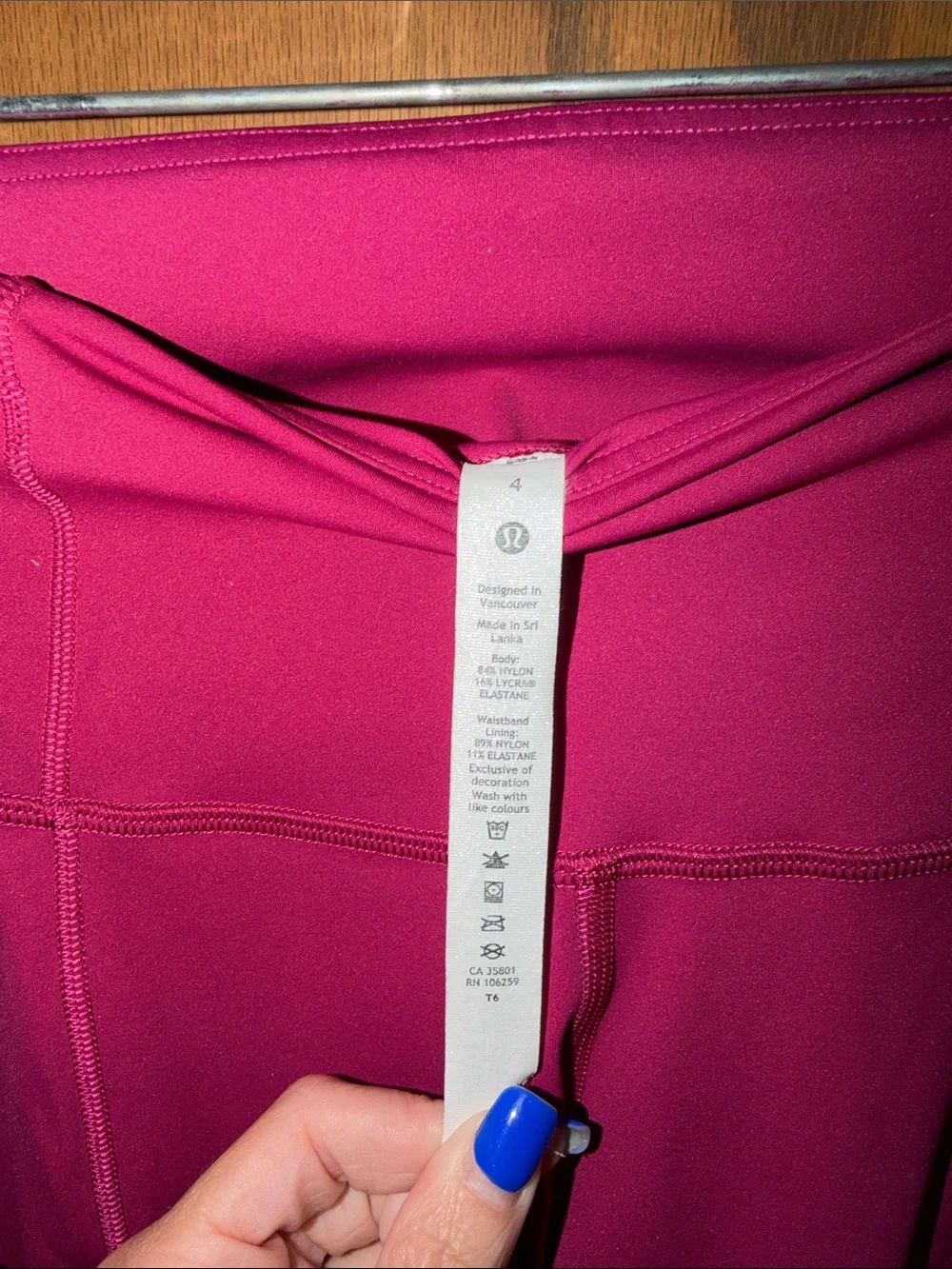 lululemon Bright Magenta Leggings